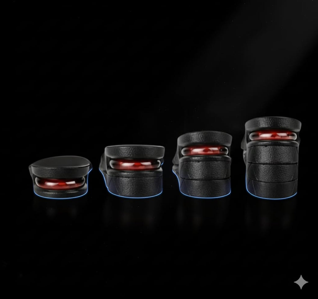 FSK Height Increase Insoles for Men Soft 4-Layer Orthotic Soles